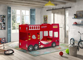 Fire Truck Bunk Bed - room - 2